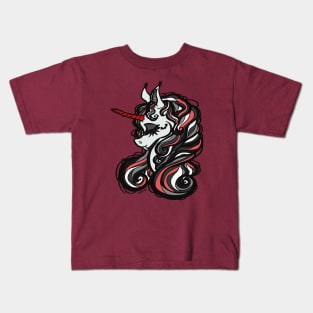 Vampire Unicorn Kids T-Shirt